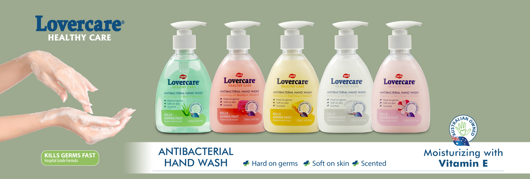 Lovercare Antibacterial Hand Wash