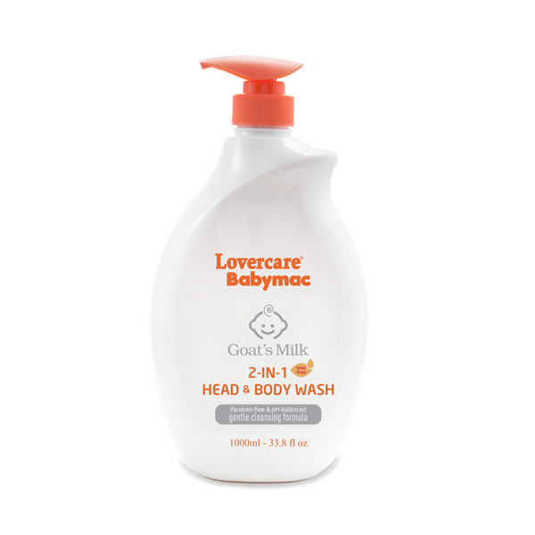 LoverCare Babymac 2-IN-1 Head & Body Wash