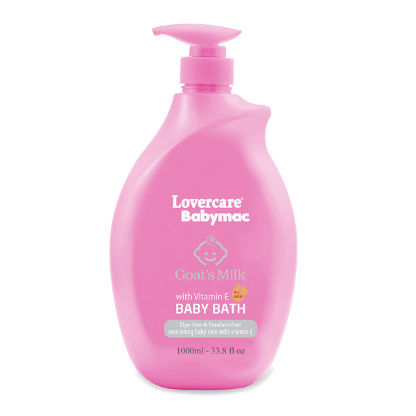 Lovercare Babymac Baby Milk Bath - 1000ml - 33.8 fl oz