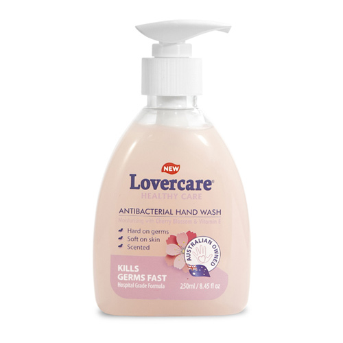 Lovercare Healthy Care Antibacterial Hand Wash Cherry Blossom 12 x 8.45 fl. oz - 250ml