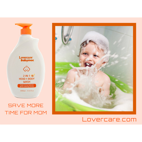 Lovercare Babymac 2-IN-1 Head & Body Wash