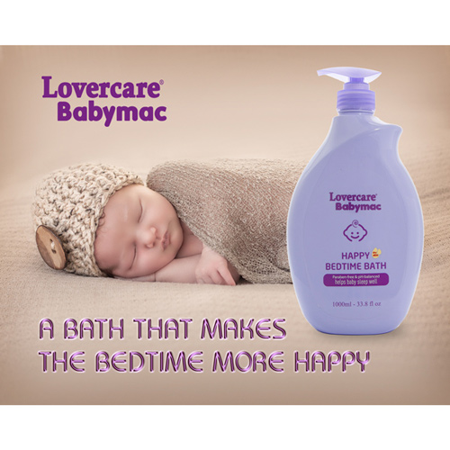 LoverCare Babymac Goat's Milk Happy Bedtime Bath - 1000ml - 33.8 fl oz