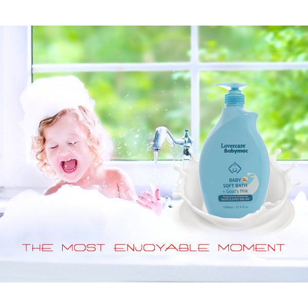 Lovercare Babymac Baby Soft Bath - 1000ml - 33.8 fl oz
