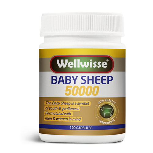 WELLWISSE BABY SHEEP 50000 - 100 CAPSULES
