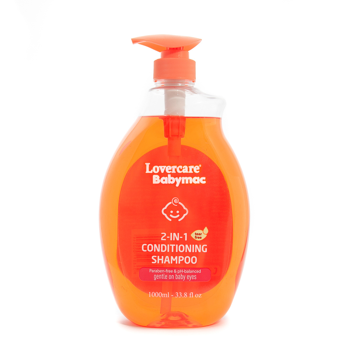 Lovercare Babymac 2-in-1 Conditioning Shampoo - 1000ml - 33.8 fl oz