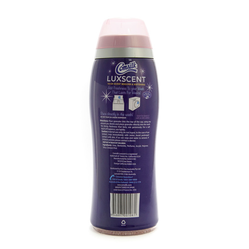 comsilk luxscent; cystal fabric softener; fabric softener crystals; fabric softener; fresh scented fabric softener; last long fabric softener; crystal softener for clothes
