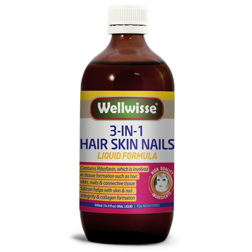 3-IN-1 HAIR SKIN NAILS LIQUID FORMULA - 500 ml