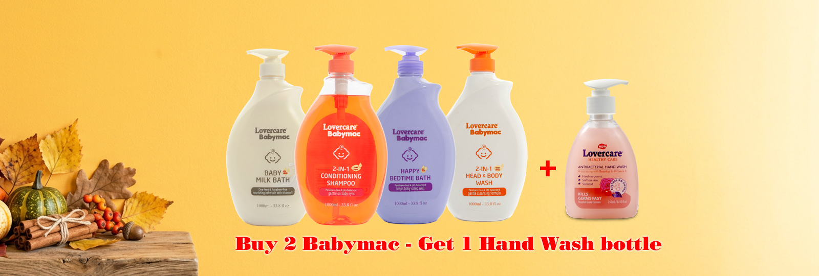 Lovercare Babymac Goat's Milk Baby Bath and Shampoo