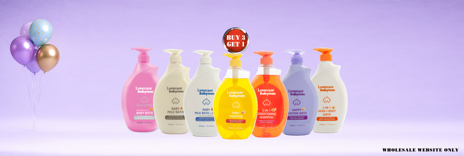 Lovercare Babymac Goat's Milk Baby Bath and Shampoo