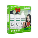 LoverHair Professional Gift Set Pack HAIR FALL CONTROL 02 shampoo+1 conditioner 3x600ml