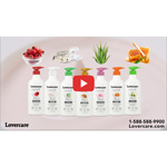 4-PACK Lovercare Goat Milk 2-IN-1 Hand & Body Lotion 4 x 2 fl oz - 60ml - Rosehip Seed Oil 