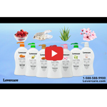 4-PACK Lovercare Goat Milk Shower Cream 2 fl oz (60ml) - ROSEHIP